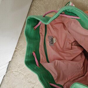 Lilly Pulitzer bucket tote bag